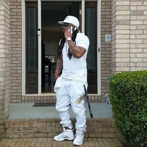 G.R.I.N.D WEAR White and Gold Outfit